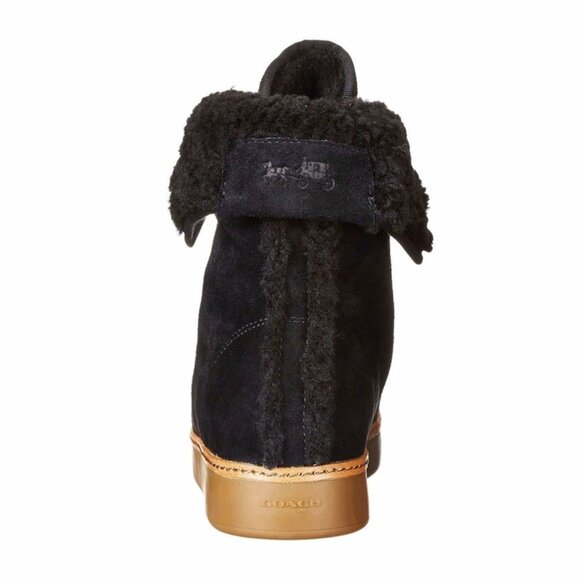 Coach Ramsey Suede Winter Ankle Boots - Picture 3 of 4